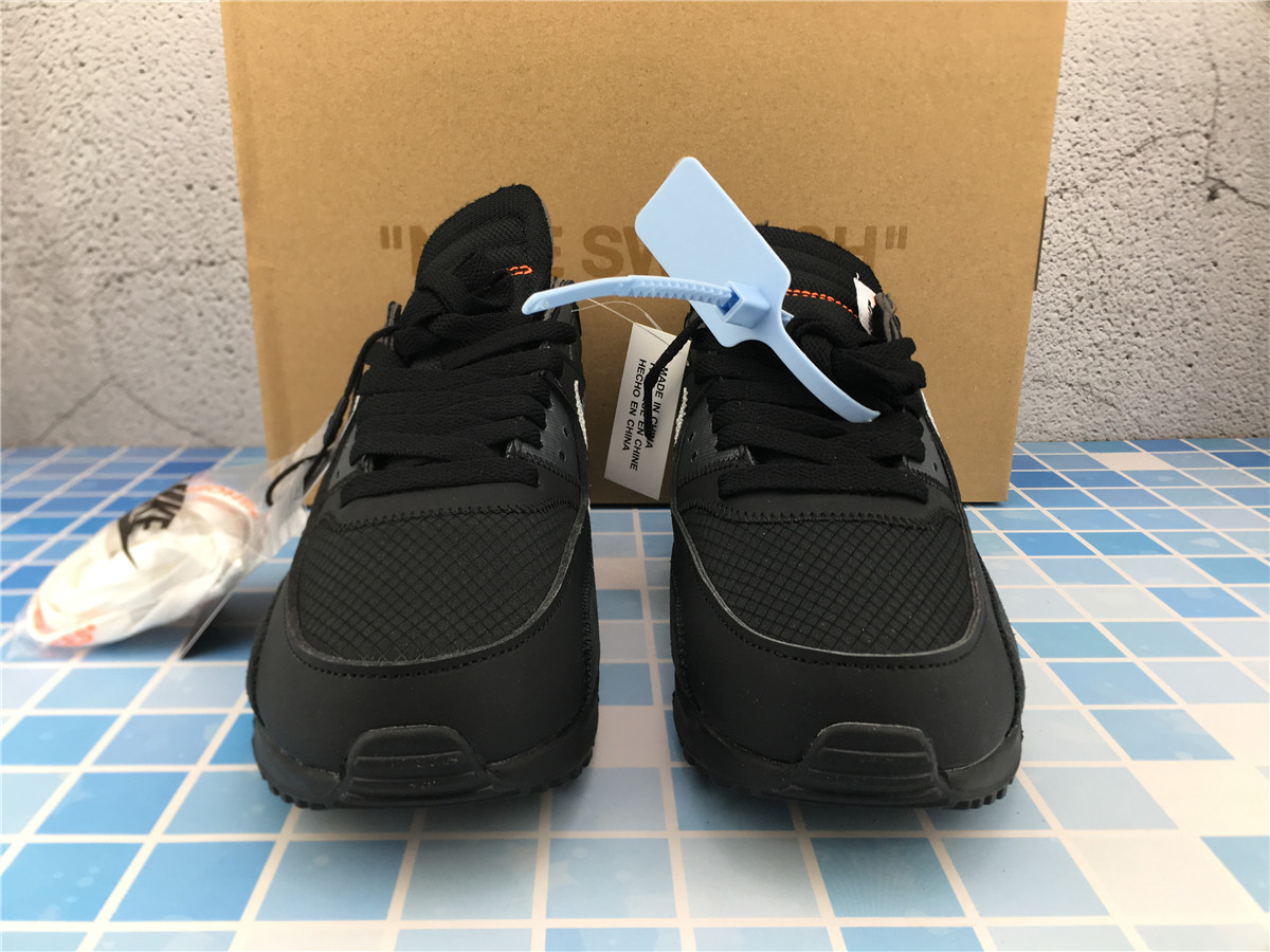 Off-White x Air Max 90 Black AA7293 001